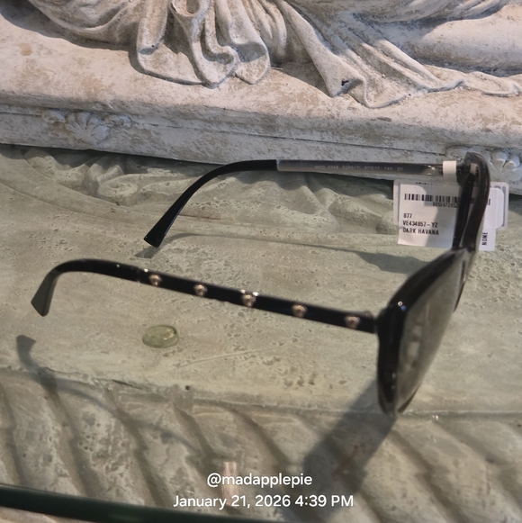 Versace Medusa Cat Eye Sunglasses Havanah Luxury Designer Mod4348 #167 main image 12